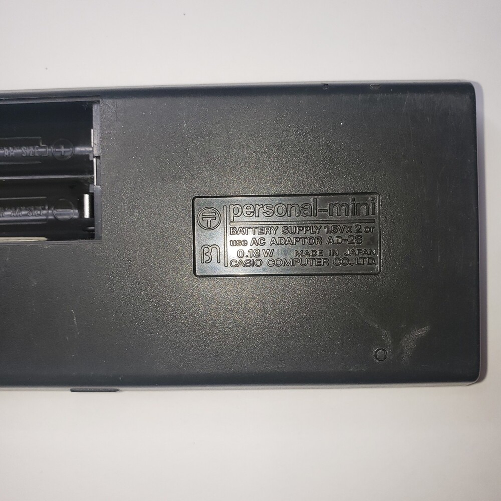 Vintage Casio Personal Mini Calculator - Picture 5 of 6